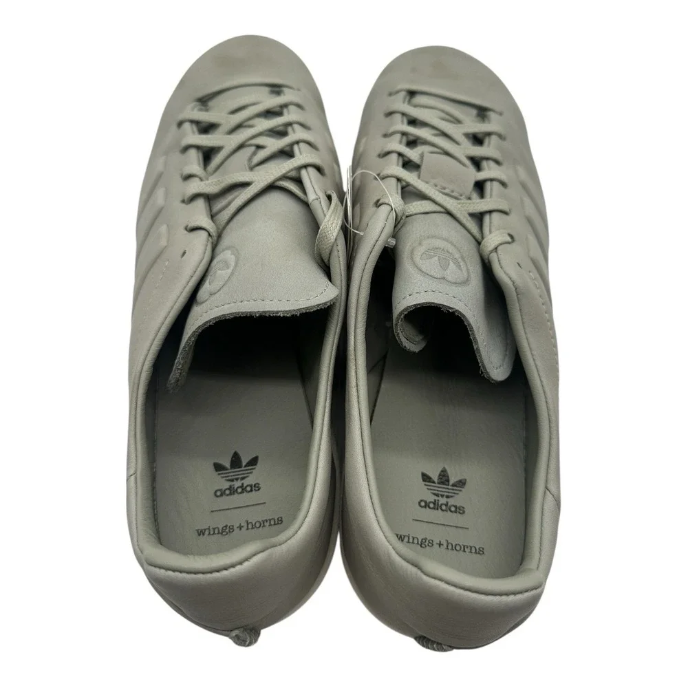 Adidas WH Wings +‎ Horns Campus Shoes Mens Sz 8 Sesame Grey Sneakers CG3752
